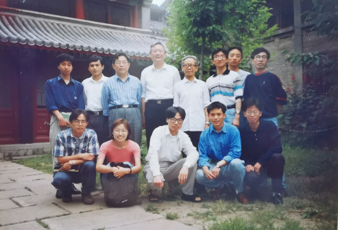 1997年雷闻硕士论文答辩后合影
