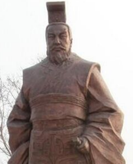 秦孝公雕塑