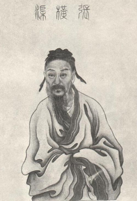 张载半身像