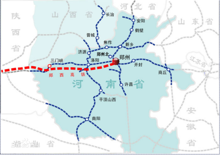 铁路运输线路图