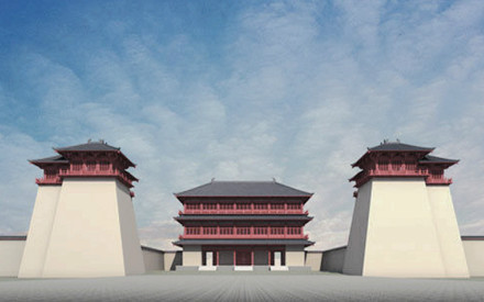 阊阖门复原示意图