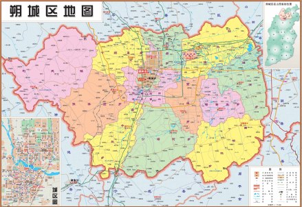  朔城区地图（2021年4月前）