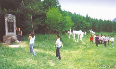放马滩风光