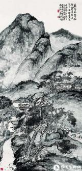 葵城山林风光图