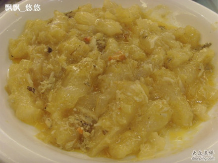 蟹粉蹄筋