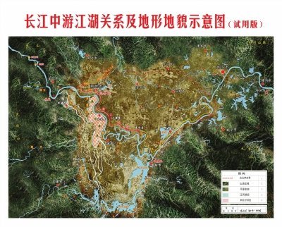 长江中游江湖关系 