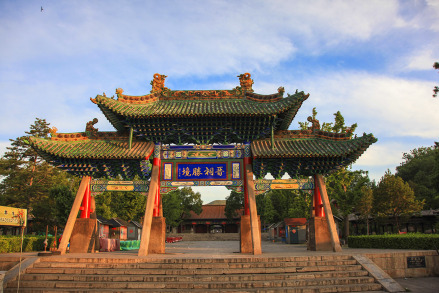 晋祠胜境牌楼