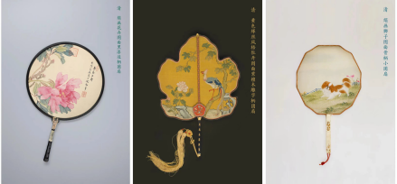 清代：团扇