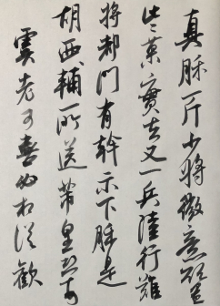 李振龙 临米芾《真酥帖》(楮皮纸)