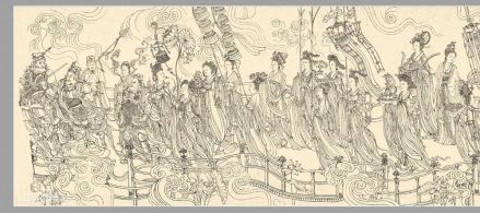 彭铭利（当代工笔人物领军人）《八十七神仙卷》