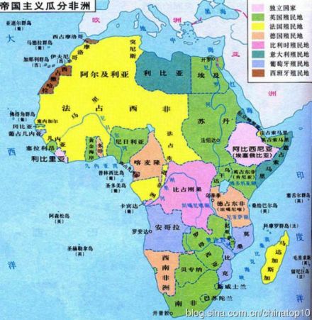 帝国主义对非洲的瓜分