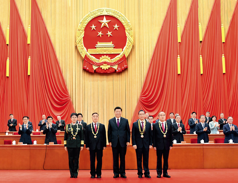 “共和国勋章”获得者钟南山 