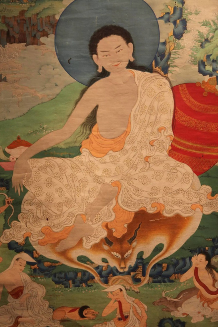 噶玛嘎孜画派：米拉日巴尊者 