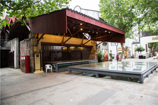 中山中路御街遗址风光