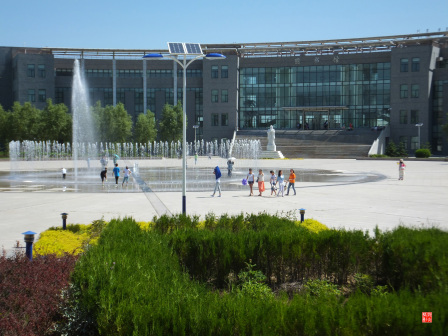 宁夏师范大学新校区校园掠影