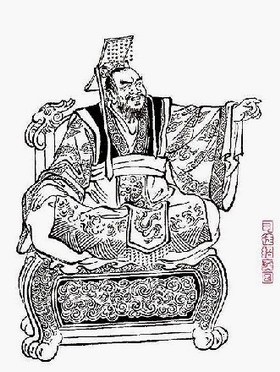 楚灵王绣像