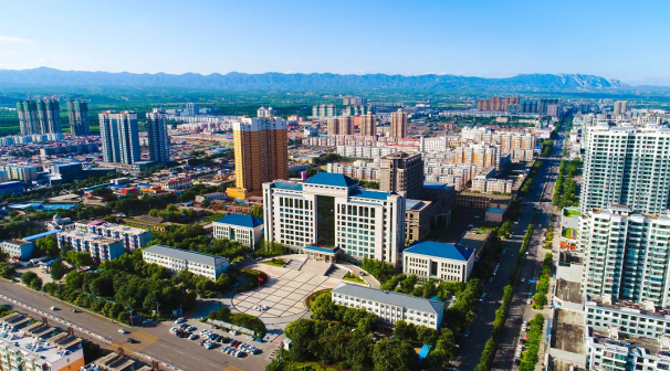 汾阳市行政服务中心鸟瞰