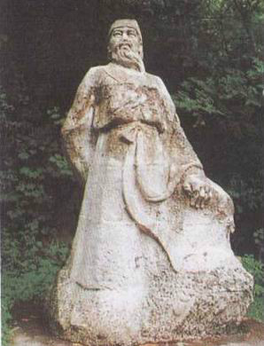 杨涟塑像 