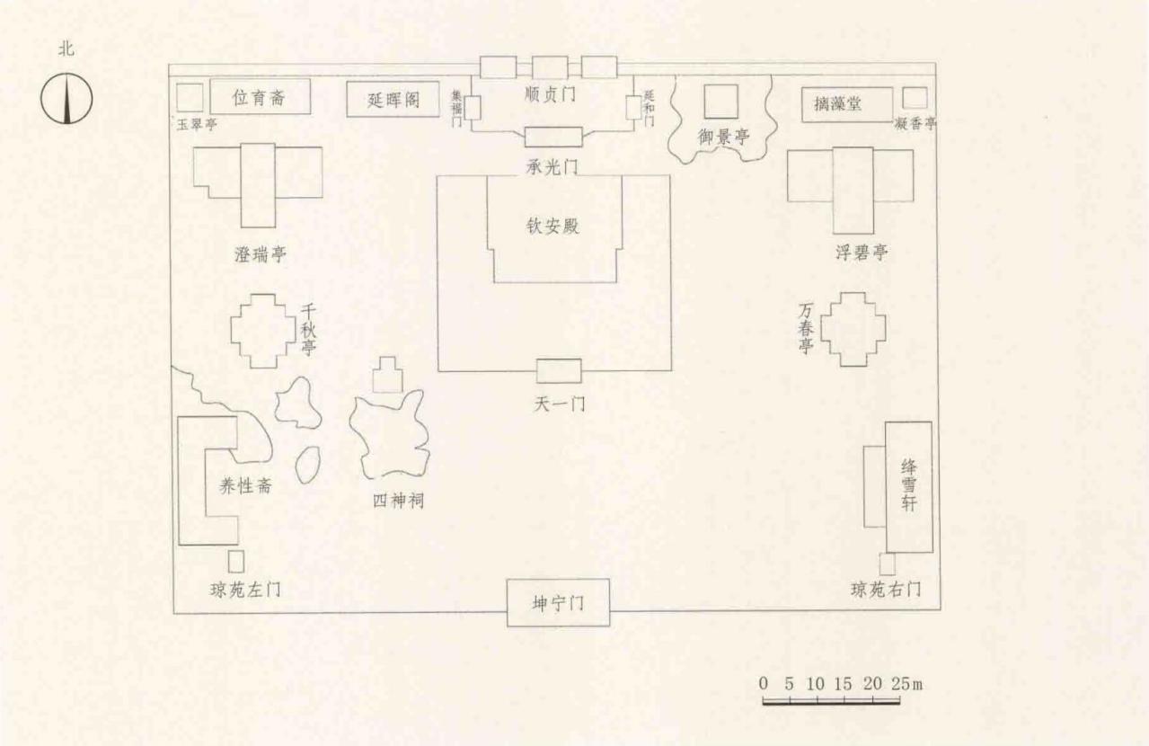 御花园总平面图