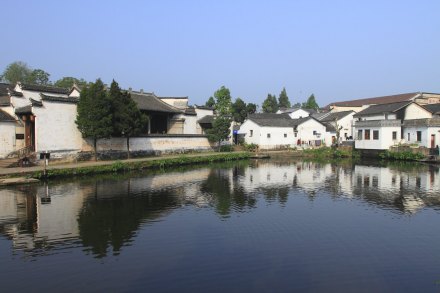 浙江兰溪诸葛八卦村丞相祠堂外景