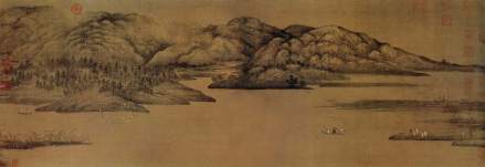 水墨山水画