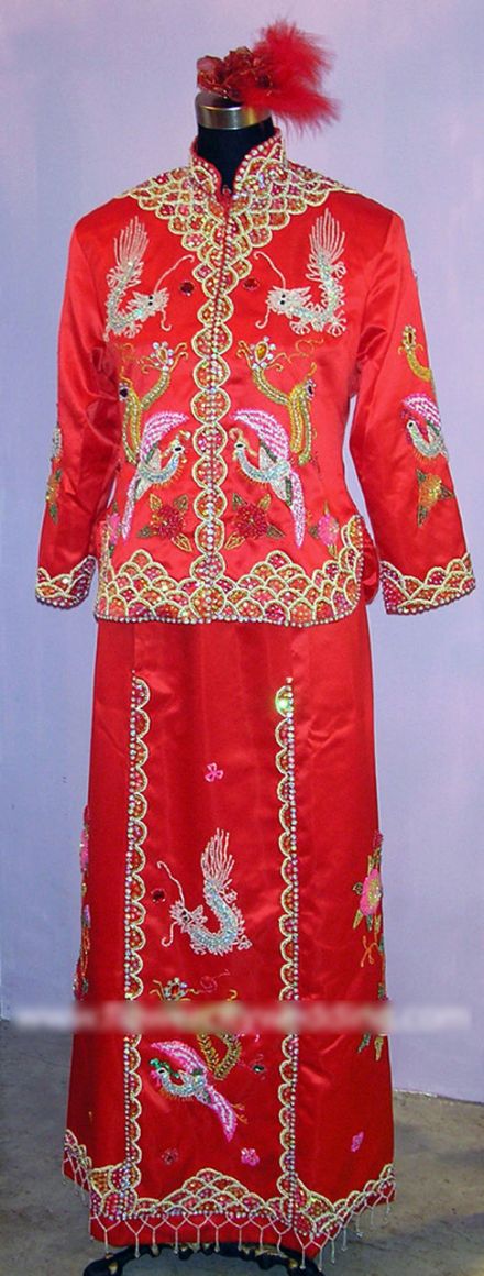 当代龙凤褂裙的样式
