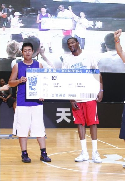 凯文·杜兰特中国行