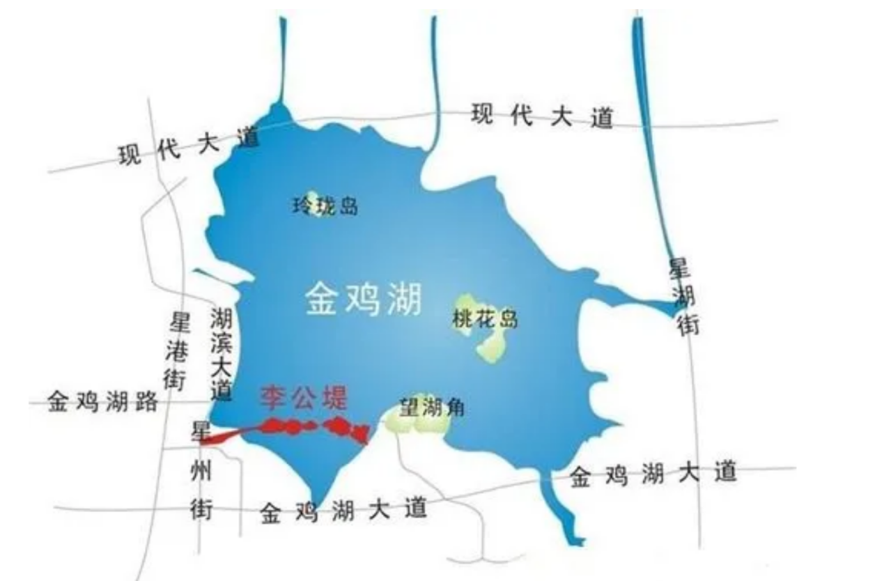 金鸡湖的地理位置