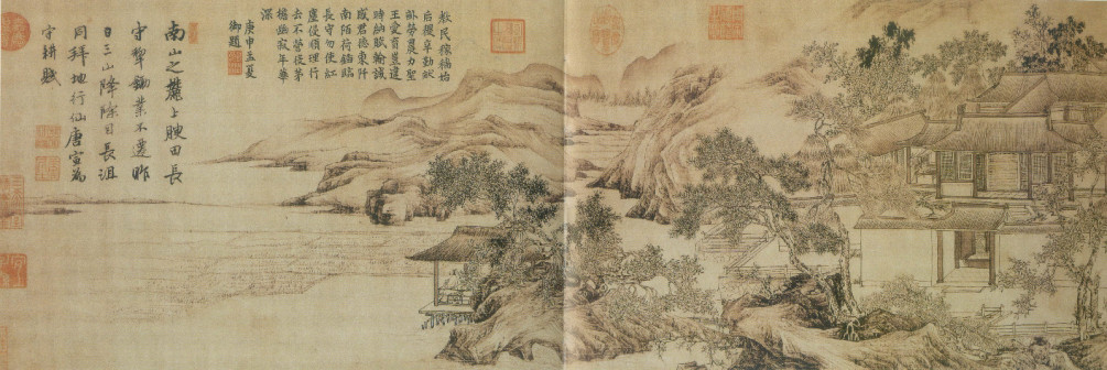 唐寅山水画作