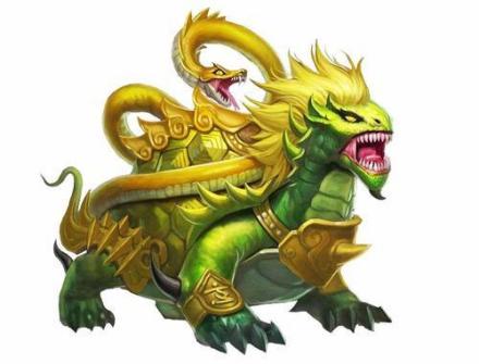 神兽玄武图案