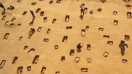 考古现场（2016年航拍）