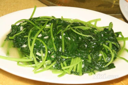炒红薯叶