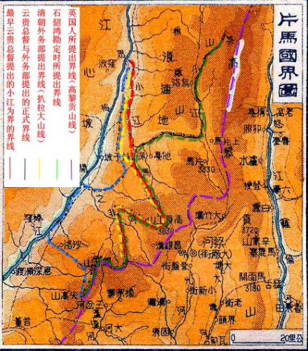 片马国界图