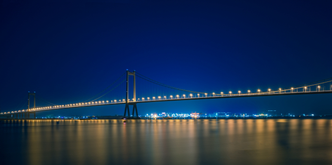 泰州大桥夜景