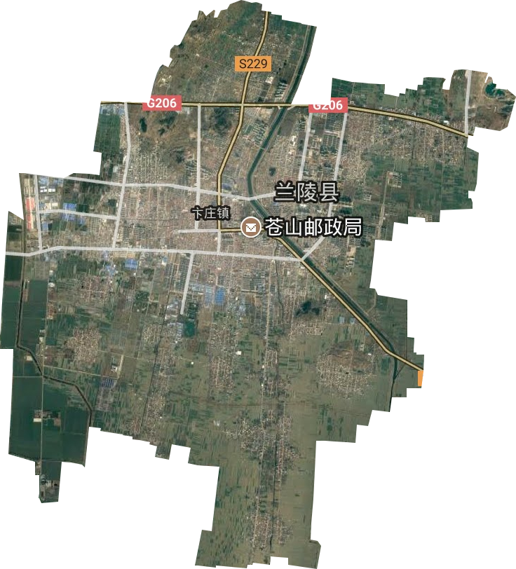 卞庄街道卫星图