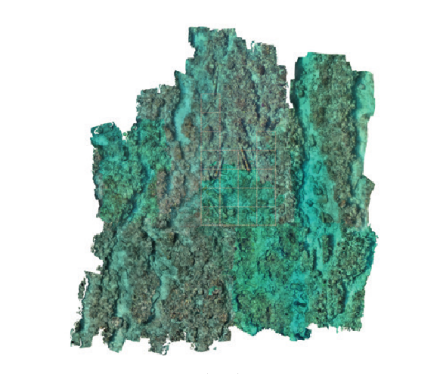 珊瑚岛沉船遗址水下全貌