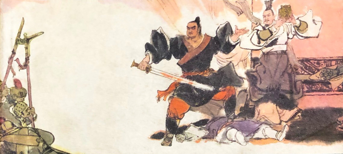项梁先发制人，项羽斩杀郡守 
