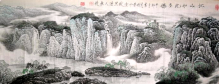 张桂枝写意画
