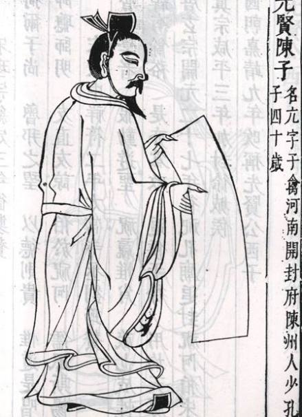 陈亢立像 