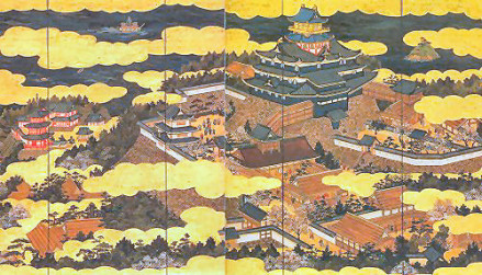 狩野永德作《安土城图》