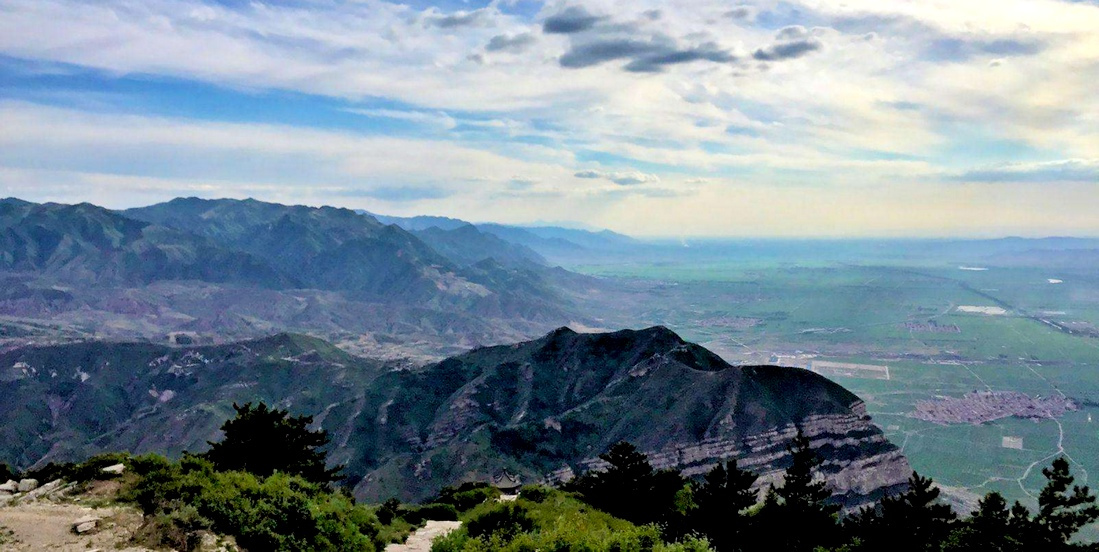 恒山主峰地带及浑源盆地