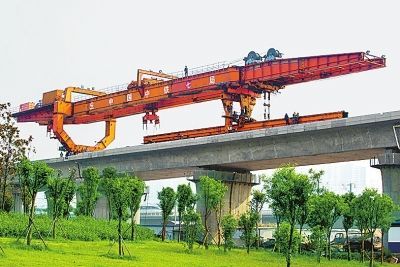 建设中的郑机城际铁路 