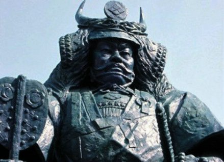 武田信玄雕像