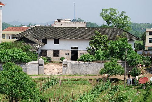 中共平江县委旧址修缮前