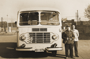 60年代南京的公交车