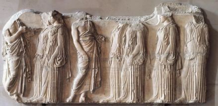 雅典娜祭坛浮雕饰带