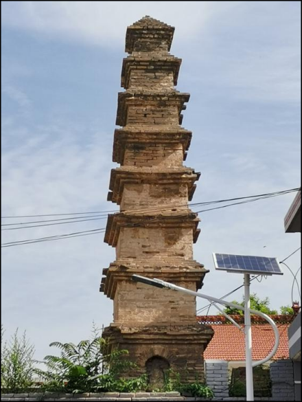 北阳城砖塔