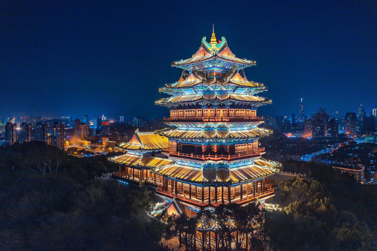 阅江楼夜景