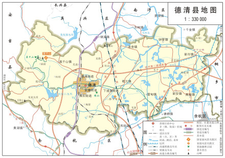  德清县地图