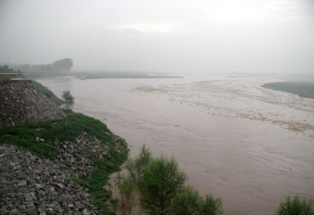 沁河河南沁阳市河段 